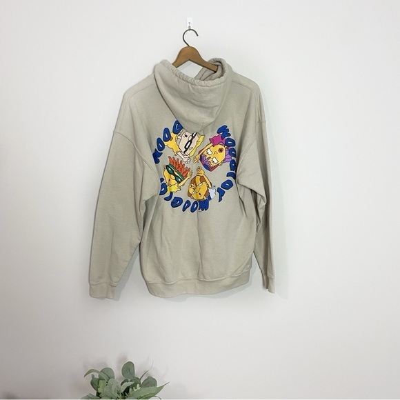 Nickelodeon Rocket Power Tan Colorful Cartoon Hoodie Sweatshirt - Picture 5 of 8